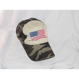 American Flag Baseball Cap Hat Trump Distressed Adjustable Camo M81 Woodland